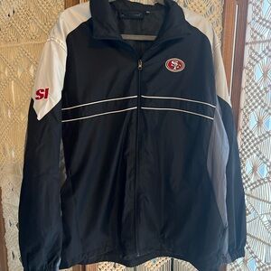 Dunbrooke San Francisco 49er’s Black and White Men's Jacket